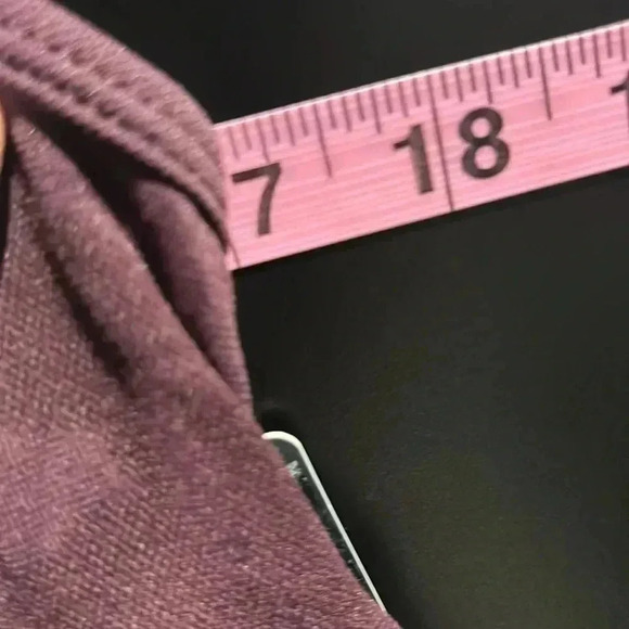 90° By Reflex Athletic scoop neck racerback crop tank top, winetasting combo - L - Picture 8 of 9